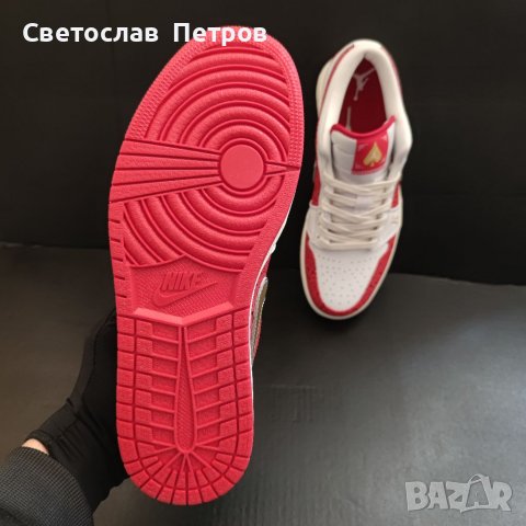 Nike Air Jordan 1 Low Spades SE Найк Обувки 44 размер номер , снимка 10 - Маратонки - 37042627