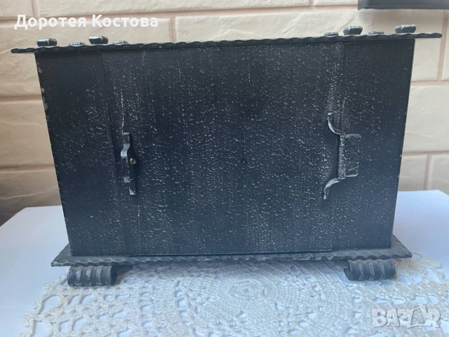 Красив часовник от ковано желязо, снимка 11 - Антикварни и старинни предмети - 50607941