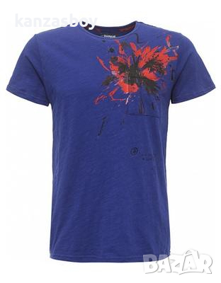 desigual - страхотна мъжка тениска КАТО НОВА, снимка 1 - Тениски - 36488797