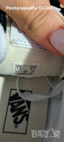 Vans оригинални високи кецове Естествена кожа 39, снимка 5 - Кецове - 51644802