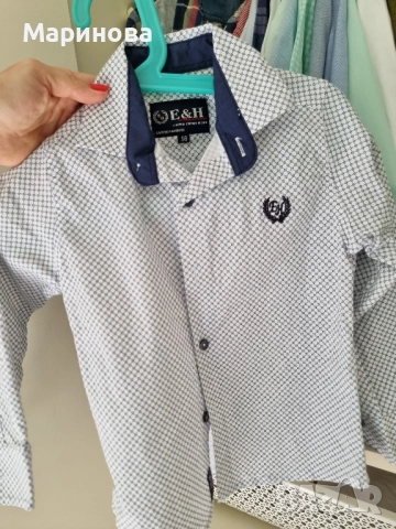 Детски ризи от 92ри до 128ми размер, снимка 10 - Детски якета и елеци - 51709555