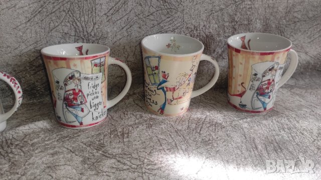 комплект от 6 уникални чаши, снимка 1