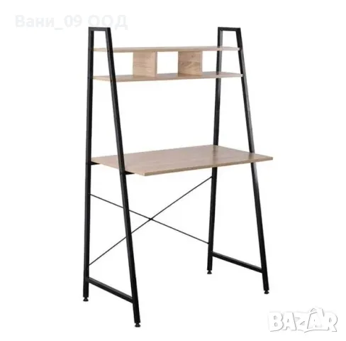 Бюро с втажерка в индустриален стил 