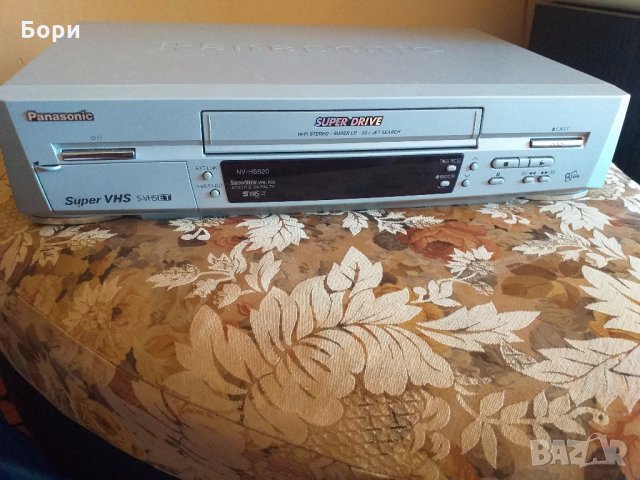 Panasonic Super S-VHS ET NV-HS820 EG Записващо видео, снимка 2 - Плейъри, домашно кино, прожектори - 32965078