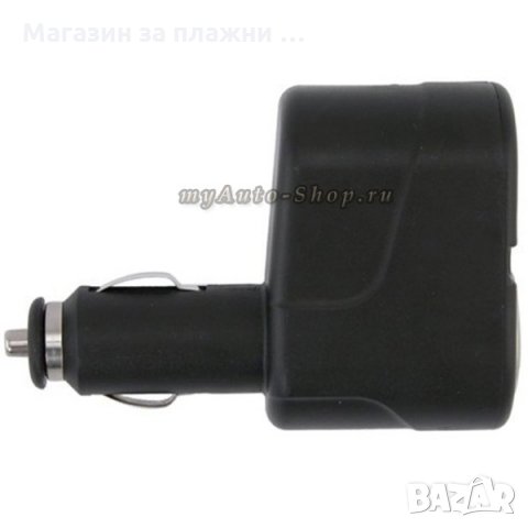 Разклонител за запалка на кола 12 / 24V с 2 гнезда и USB, снимка 6 - Аксесоари и консумативи - 28440101