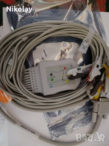 EKG, ЕКГ хартия, щипки, кабели, снимка 6 - Друга електроника - 28136898
