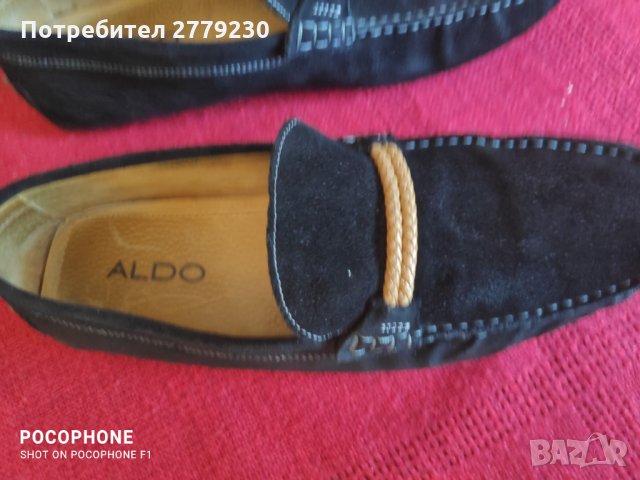 мокасини марка ALDO, номер 44, стелка 28.5см., много запазени , снимка 5 - Ежедневни обувки - 33544071