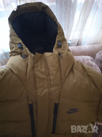 МЪЖКО ЯКЕ ПАРКА NIKE NSW DOWN FILL PARKA OLIFIA / BLACK NIKE, снимка 3 - Якета - 53061128