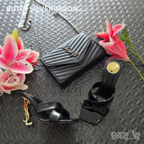 Дамски Чехли ⚡ YVES SAINT LAURENT 