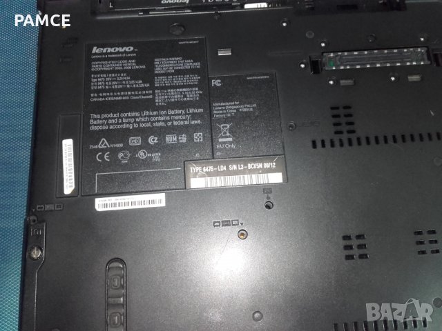 Lenovo ThinkPad T400 – 6475-LD4: На части!, снимка 3 - Части за лаптопи - 34835744