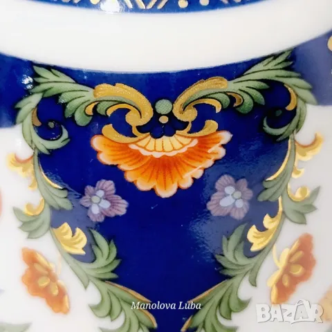 Японска порцеланова камбанка Eiwa Kinsei 栄和謹製, в стил Imari. , снимка 4 - Колекции - 49188680