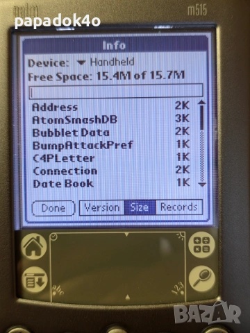 Palm m515, снимка 3 - Друга електроника - 53405412