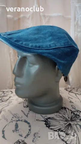 Мъжки дънков каскет Класик, снимка 3 - Шапки - 50174743