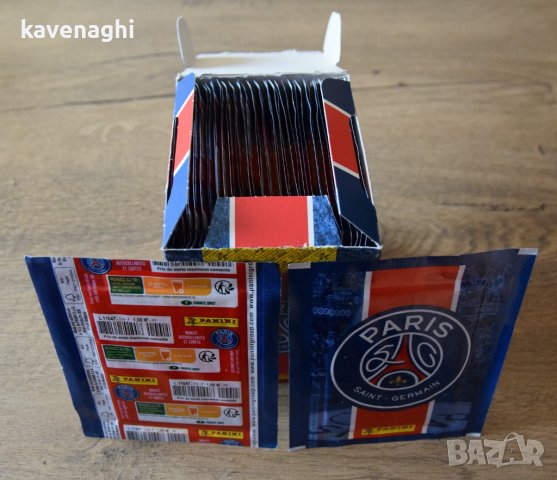 Продавам: Panini пакетчета със стикери и карти Paris Saint-Germain 50 ans, снимка 4 - Колекции - 39711140