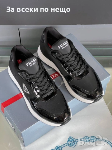 Prada Мъжки Маратонки👟Мъжки Спортни Обувки Прада - Налични Различни Цветове Код SK856, снимка 4 - Маратонки - 53207613