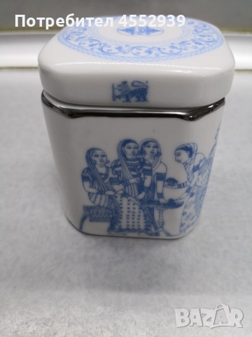 Порцеланова кутия за чай