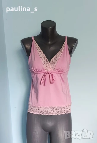 Пет различни броя / Бюстие тип потник с дантела , снимка 11 - Потници - 42297884