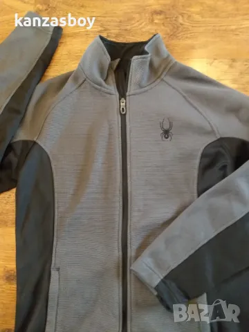 Spyder full Zip - страхотно мъжко горнище S, снимка 3 - Спортни дрехи, екипи - 48272829