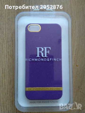 Кейс/гръб за iPhone S/5S/SE на Richmond & Finch , снимка 1
