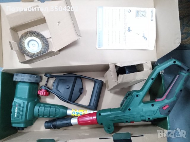 акумулаторна четка за фуги »PFBA 20-Li A1«, без батерия и зарядно устройство, снимка 6 - Градинска техника - 38161283