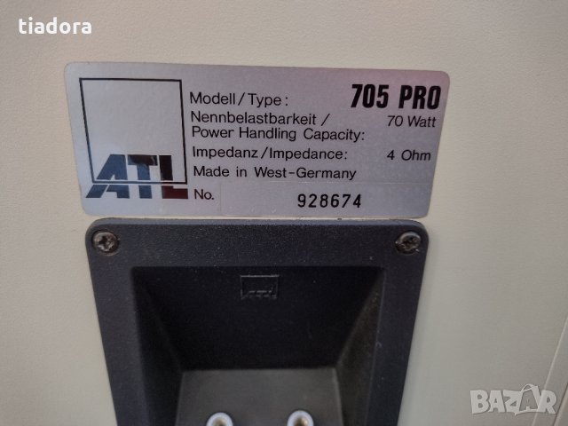 ATL 705 Pro by Hans Deutsch, снимка 11 - Тонколони - 33413329