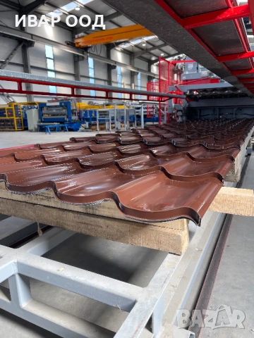 Метална Керемида "СИМЕТРИК" - производство и монтаж, снимка 12 - Строителни материали - 47114545