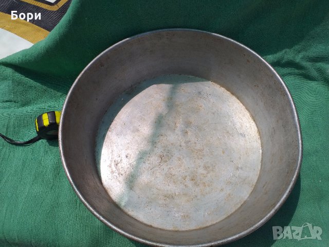 Алуминиева българска тава БДС 2мм дебелина, снимка 4 - Съдове за готвене - 33062146