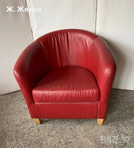 Кожено кресло