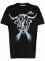 GIVENCHY Tribal Tarius Bull Logo Print Slim Fit Мъжка Тениска size M (S), снимка 1 - Тениски - 35053511