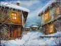 Зимни картини - Снежен пейзаж от Боженци
