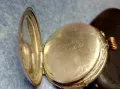 Стар СРЕБЪРЕН ДЖОБЕН ЧАСОВНИК 10 РУБИНА СРЕБРО 800 с ПОЗЛАТА  ОРНАМЕНТИРАН КАПАК 48869, снимка 14