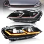 Комплект фарове с динамични мигачи за VW GOLF 7 2012 - 2017, снимка 1