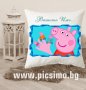 Детска декоративна възглавничка с анимационен герой по избор - Пес Патрул, Пепа, Пламъчко, Масленка, снимка 5