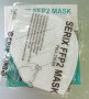 KN95 /FFP2 Черни и бели предпазни маски за лице , снимка 9