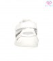 Бебешки сандали за момиче от Естествена кожа, бели с брокатено сърце BUBBLE KIDS, снимка 8