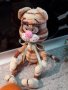 Котенце Мурзилка, Плетена играчка, Ръчно изработена, Перфектен подарък, снимка 7