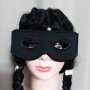 Лилава маска за очи с камъчета и черна изчистена , снимка 4
