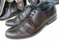 КАТО НОВИ LUX мъжки обувки LASOCKI, 💯% висококачествена естествена кожа, N -40-41, снимка 7