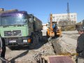 Услуги с багери изкопи насипи чук за къртене на бетони , снимка 1 - Кърти, чисти, извозва - 36701630