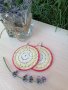 Ръчно изработени обеци плетиво, снимка 3