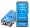 Инструмент, Lanberg cable tester for wiring terminated with RJ-45, RJ-11, USB