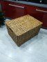 Плетен сандък( панер) 50/37/29см, снимка 3
