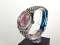 Rolex Datejust Pink Dial Diamond Bezel Часовник, снимка 2