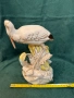 Статуетка „Щъркел с жаба“/“Чапла с жаба“, Дулевский фарфоровый завод (Дулево), СССР, 1967 г. , снимка 5
