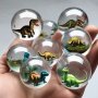 3D гумени топчета ø45 с динозаври