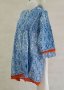 Дамска риза-туника с фигурален принт в синьо, бяло и червено Ble collection - S/M/L, снимка 3