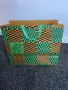 Бутикова подаръчна торба Louis Vuitton Green Gold XL 49cmx41cm 2022 Holidays Shopping Bag празнична, снимка 14