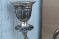 Руски сребърни свещници, снимка 2