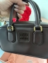Оригинална кожена чанта Miu Miu Arcadie, снимка 15