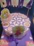 Картонена торта с Барби за ясла и детска градина 